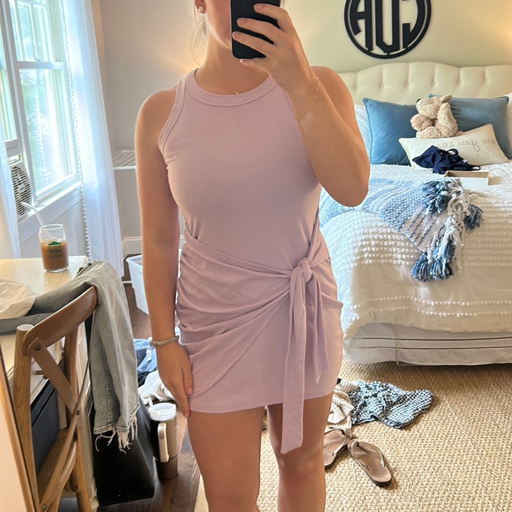 Great Purple Summer Dress